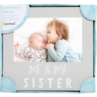 &#034Me and My Sister&#034 Sentiment Photo Frame  - 
