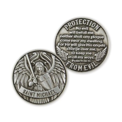 Archangel Michael, Saint Of Police Coin  - 