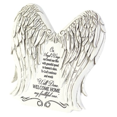 Angel's Wings Plaque  - 