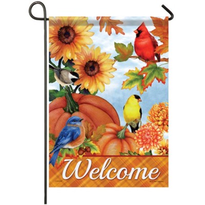 Fall Garden Flag, Small  -     By: Bruce Park Licensing
