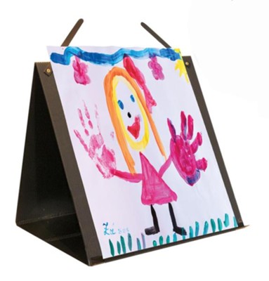 Flipside Desktop Easel Set with Pen 2 Magnets