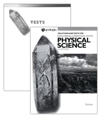 Exploring Creation with Physical Science Solutions and Test Manual (3rd Edition)  -     By: Vicki Dincher
