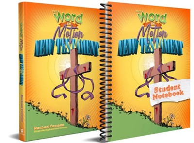 Word in Motion: New Testament Set (Student Textbook &  Notebooking Journal)  -     By: Rachael Carman
