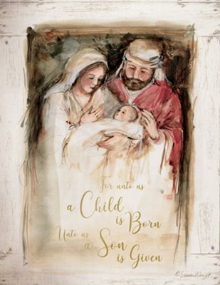 A Child Is Born Christmas Cards, Box of 18  -     By: Susan Winget
