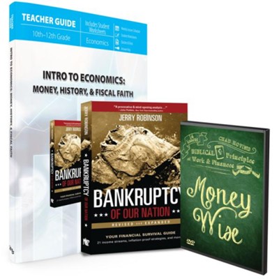 Intro to Economics: Money, History, & Fiscal Faith Pack, 3 Volumes  - 