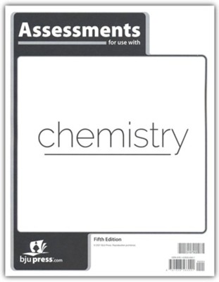 BJU Press Chemistry Grade 11 Assessments (5th Edition)  - 