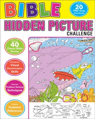 Bible Hidden Picture Challenge  -     By: Kim Mitzo Thompson, Karen Mitzo Hilderbrand
