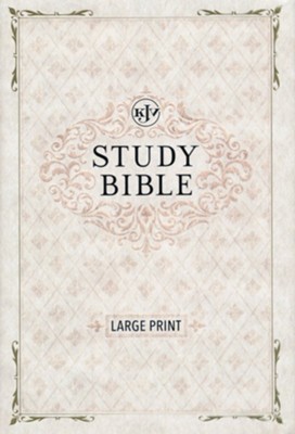 KJV Large-Print Study Bible--hardcover: 9781639522248 - Christianbook.com