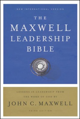 NIV, Maxwell Leadership Bible, 3rd Edition, Hardcover, Comfort Print  -     By: John C. Maxwell

