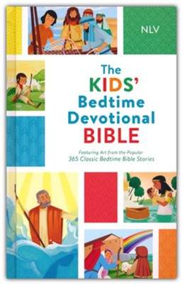 The Kids' Bedtime Devotional Bible: Featuring Art from the Popular Classic Bedtime Bible Stories, Paper over boards  -     By: Compiled by Barbour Staff
