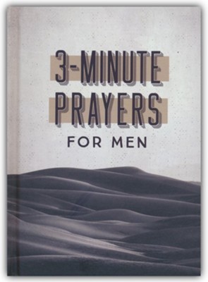 3-Minute Prayers for Men  -     By: Compiled by Barbour Staff
