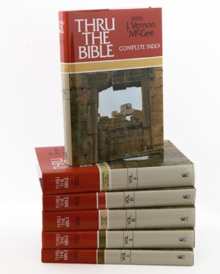 Thru the Bible Commentary Set with Index, 6 Volumes   -     By: J. Vernon McGee
