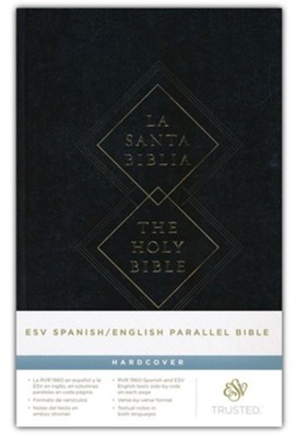 Biblia Paralela RVR 1960/ESV, Bilingue, Enc. Dura  (RVR 1960/ESV Bilingual Parallel Bible, Hardcover)  - 