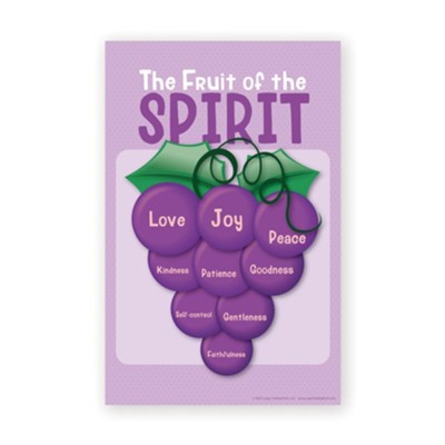 Fruit of the Spirit Laminated Poster, 11x17 - Christianbook.com