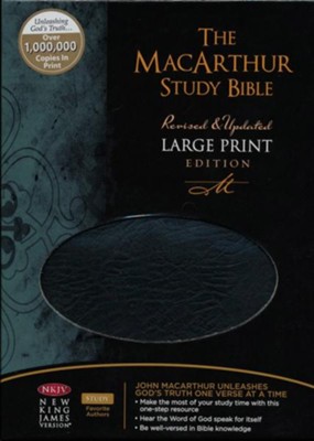 NKJV popular MacArthur Large Print Bible New King James Bible