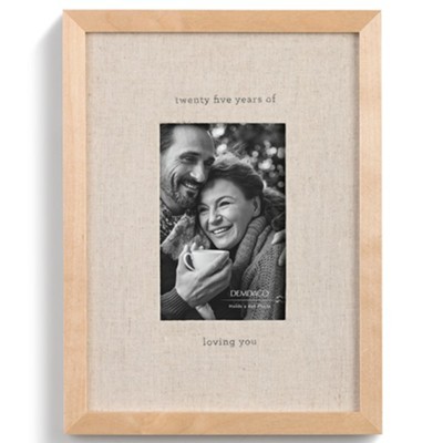 25 Years of Love Photo Frame  - 