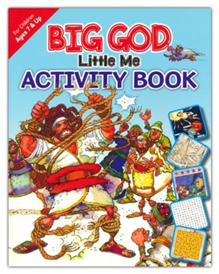 Big God, Little Me Activity Book, Ages 7-12  - 