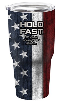 HOLD FAST Flag 30 oz Stainless Steel Tumbler