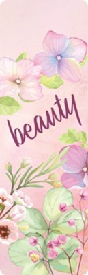 Beauty - Designer Fabric Bookmark   - 