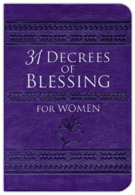 31 Decrees of Blessing for Women, imitation leather: Patricia King ...