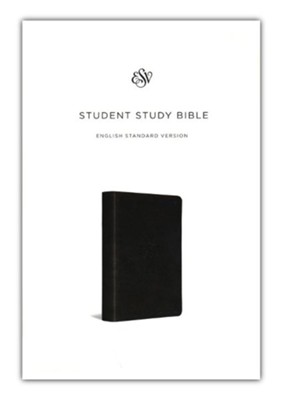 ESV Student Study Bible (TruTone Imitation Leather, Olive with Celtic Cross Design)  - 