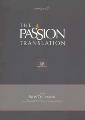 TPT Compact New Testament with Psalms, Proverbs and Song of Songs, 2020 Edition--imitation leather, navy blue  -     By: Brian Simmons

