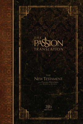 TPT New Testament with Psalms, Proverbs and Song of Songs, 2020 Edition--hardcover, espresso  -     By: Brian Simmons
