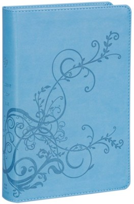 ESV Student Study Bible, TruTone, Sky Blue with Ivy Design  - 