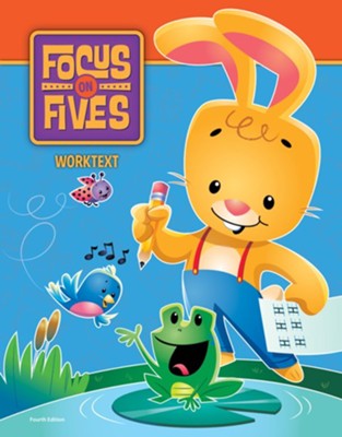 BJU Press K5 Focus on Fives Student Worktext (4th Edition)  - 