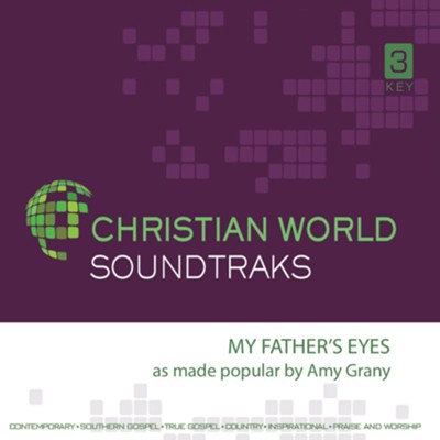 My Father's Eyes Accompaniment CD  -     By: Amy Grant
