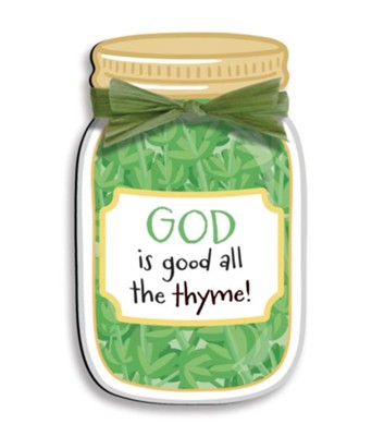 God Is Good All the Thyme Magnet - Christianbook.com