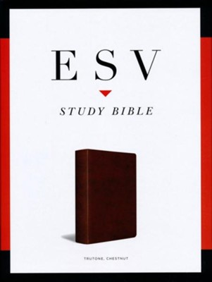 ESV Study Bible, TruTone Imitation Leather, Chestnut  - 