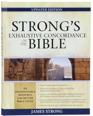 Strong's Exhaustive Concordance, Updated Edition KJV  - 