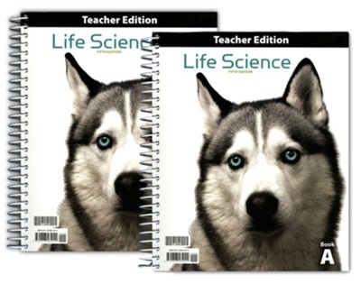 BJU Press Life Science Teacher's Edition (5th Edition; 2 Volumes)  - 