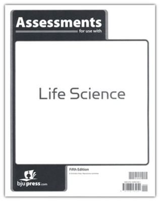 BJU Press Life Science Assessments (5th Edition)  - 