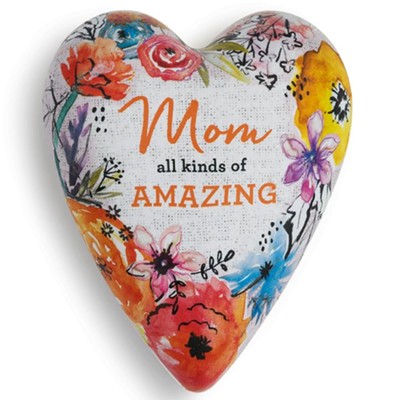 Amazing Mom Art Heart Keeper  - 