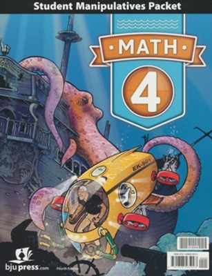 BJU Press Math 4 Student Manipulative Packet (4th Edition)  - 