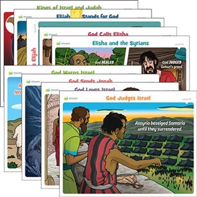 Answers Bible Curriculum Grades 2-5 Unit 10 Lesson  Theme Posters (2nd Edition)  - 