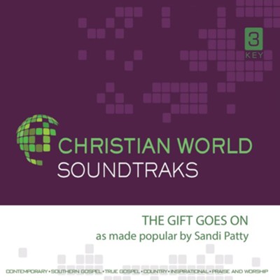 The Gift Goes On Accompaniment CD  -     By: Sandi Patty
