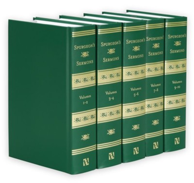 Spurgeon's Sermons, 5 Book Set with 10 volumes   -     By: Charles H. Spurgeon

