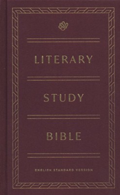 ESV Literary Study Bible, hardcover  - 