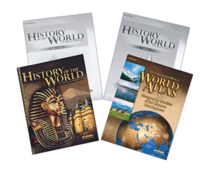 World History Grade 7 Homeschool Student Kit   - 
