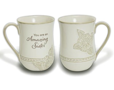 Amazing Sister Pottery Mug  - 