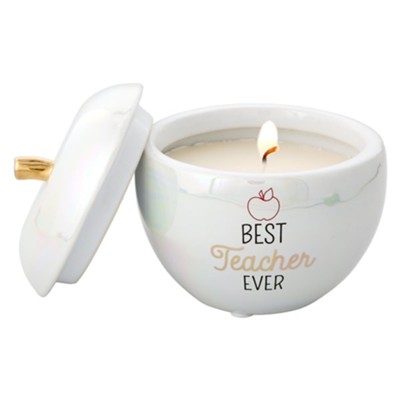 Best Teacher Ever Candle, Serenity Scent  -     By: Teachable Moments
