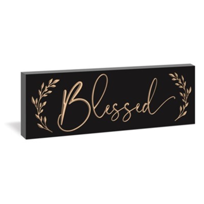 Blessed Carved Plaque  - 