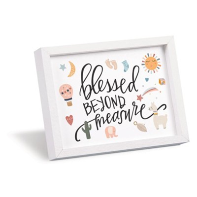 Blessed Beyond Measure Mini Magnetic Frame  - 