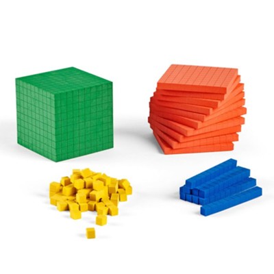 Base Ten Differentiated Foam (Set of 121 Pieces)   - 