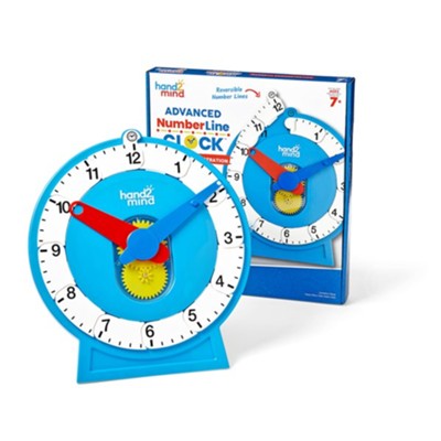 Advanced NumberLine Clock, Magnetic Demo   - 