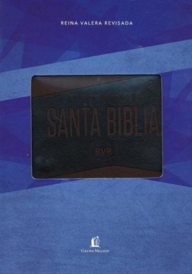Biblia Reina Valera Revisada Letra Grande, Piel Imit. Marron  (RVR Large Print Bible, Leathersoft, Brown)  - 