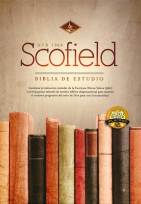 Biblia de Estudio Scofield RVR 1960, Piel Imit. Marr&oacute;n  (RVR 1960 Scofield Study Bible, Imit. Leather Brown)  - 